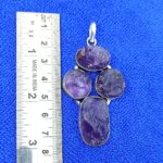 Jewelszone - Raw Amethyst Pendant 6